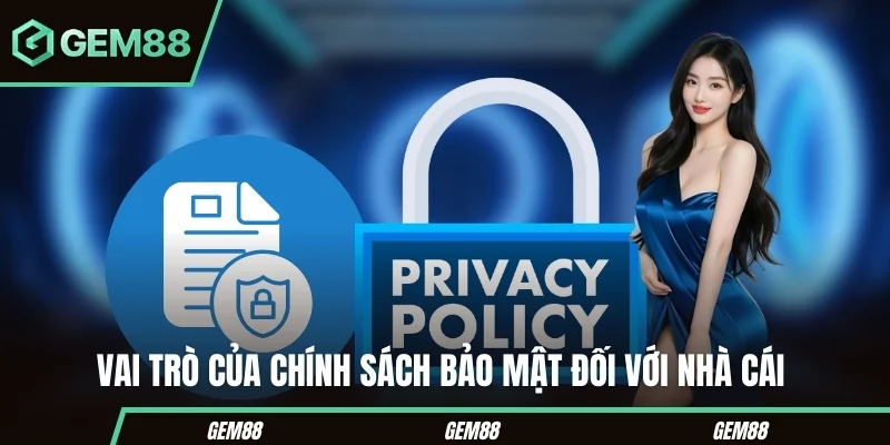 Chính Sách Bảo Mật – Lá Chắn An Toàn Cho Mọi Người Chơi Vai trò cấp thiết của chính sách bảo mật